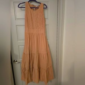 Pampelone Large Tan Maxi Dress